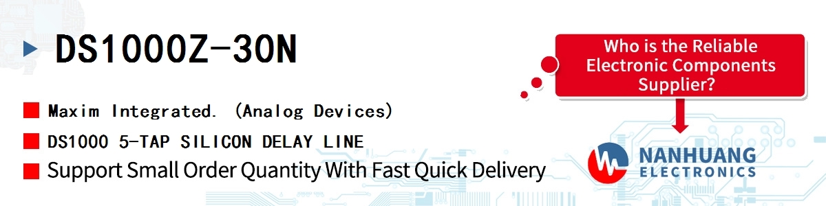 DS1000Z-30N Maxim DS1000 5-TAP SILICON DELAY LINE