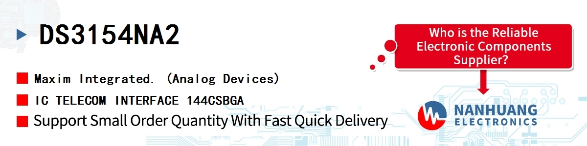 DS3154NA2 Maxim IC TELECOM INTERFACE 144CSBGA