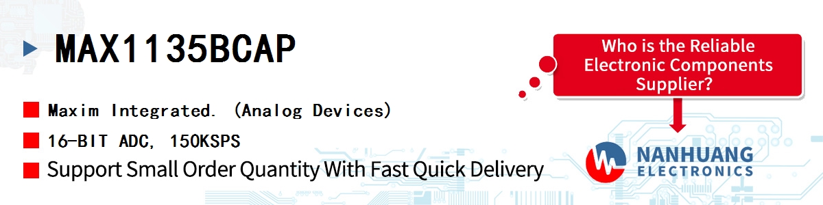 MAX1135BCAP+ Maxim IC ADC 16BIT SAR 20SSOP
