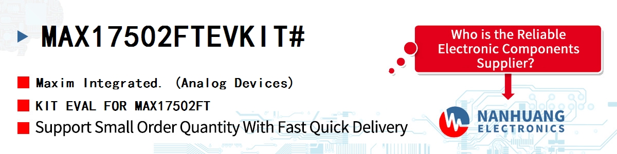 MAX17502FTEVKIT# Maxim KIT EVAL FOR MAX17502FT