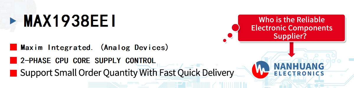 MAX1938EEI Maxim 2-PHASE CPU CORE SUPPLY CONTROL