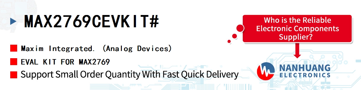 MAX2769CEVKIT# Maxim EVAL KIT FOR MAX2769