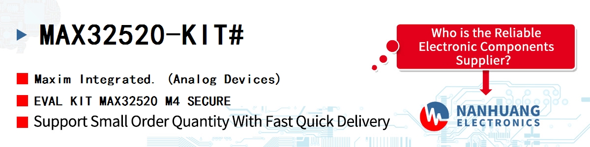 MAX32520-KIT# Maxim EVAL KIT MAX32520 M4 SECURE