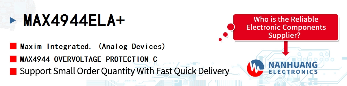 MAX4944ELA+ Maxim MAX4944 OVERVOLTAGE-PROTECTION C