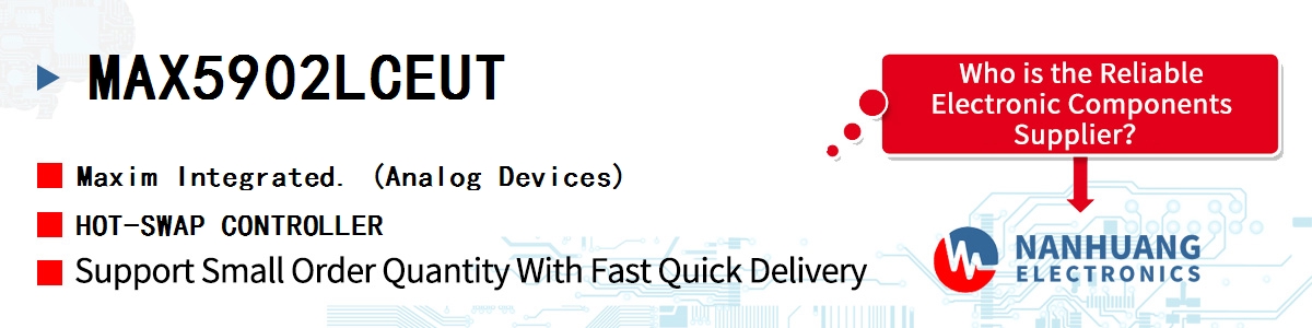 MAX5902LCEUT Maxim HOT-SWAP CONTROLLER