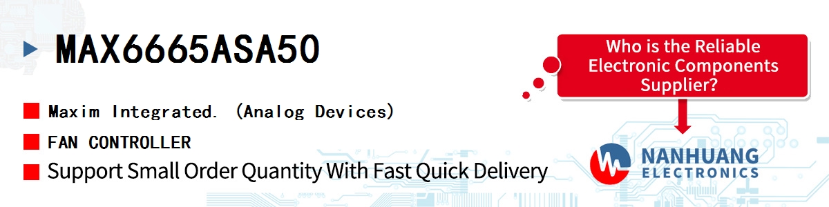 MAX6665ASA50 Maxim FAN CONTROLLER